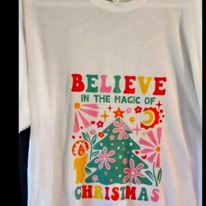 Christmas Tshirt Womens Plus size 2XL